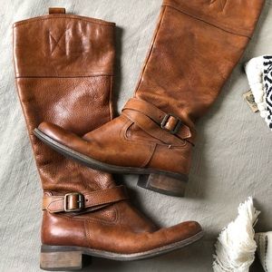 ALDO Chestnut Knee-High Boots